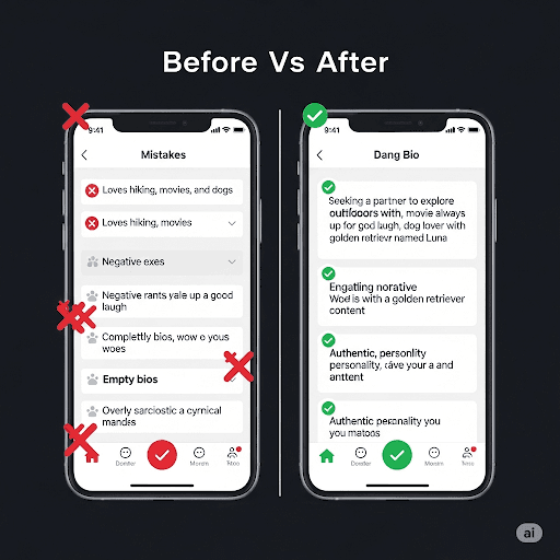 5 Dating App Bio Mistakes That Are Costing You Matches (And How to Fix Them)